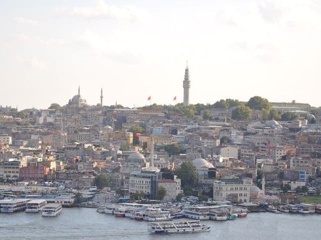 Istanbul vue depuis la tour de Galata